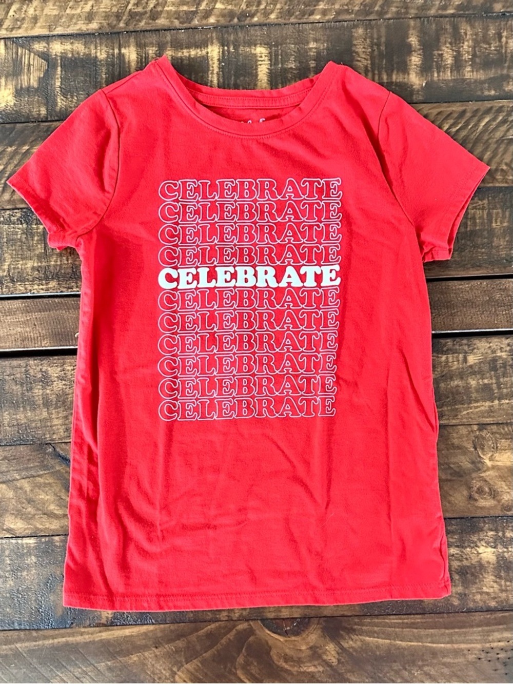 Cat & Jack “CELEBRATE” Tee